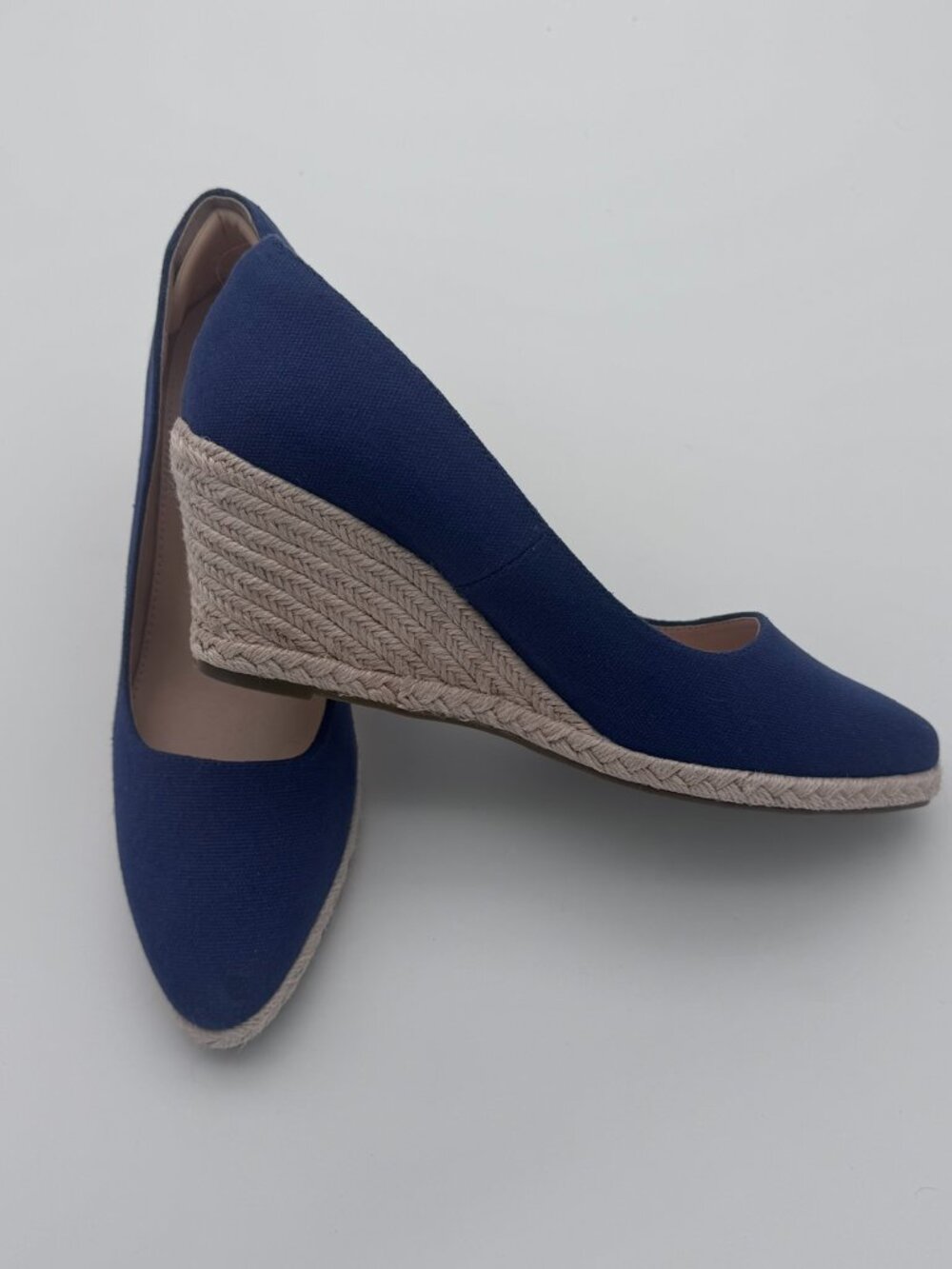 Ruanyu Canvas Espadrille Wedge size 9.5